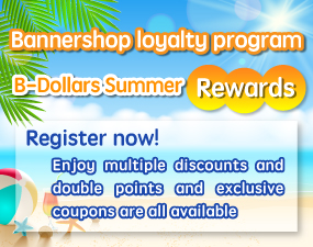 Bannershop Loyalty Program B-Dollars Summer Rewards