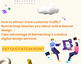 How to attract more traffic? Bannershop teaches you how to design a banner online丨 Take advantage of Bannershop&#039;s creative digital design services