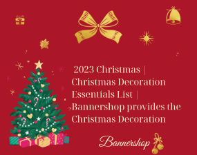 2023 Christmas Limited|Christmas Decoration Essentials List | Bannershop provides you with Christmas decorations to add colour