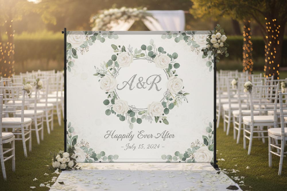 婚宴背板-婚禮backdrop-婚禮印刷品推薦