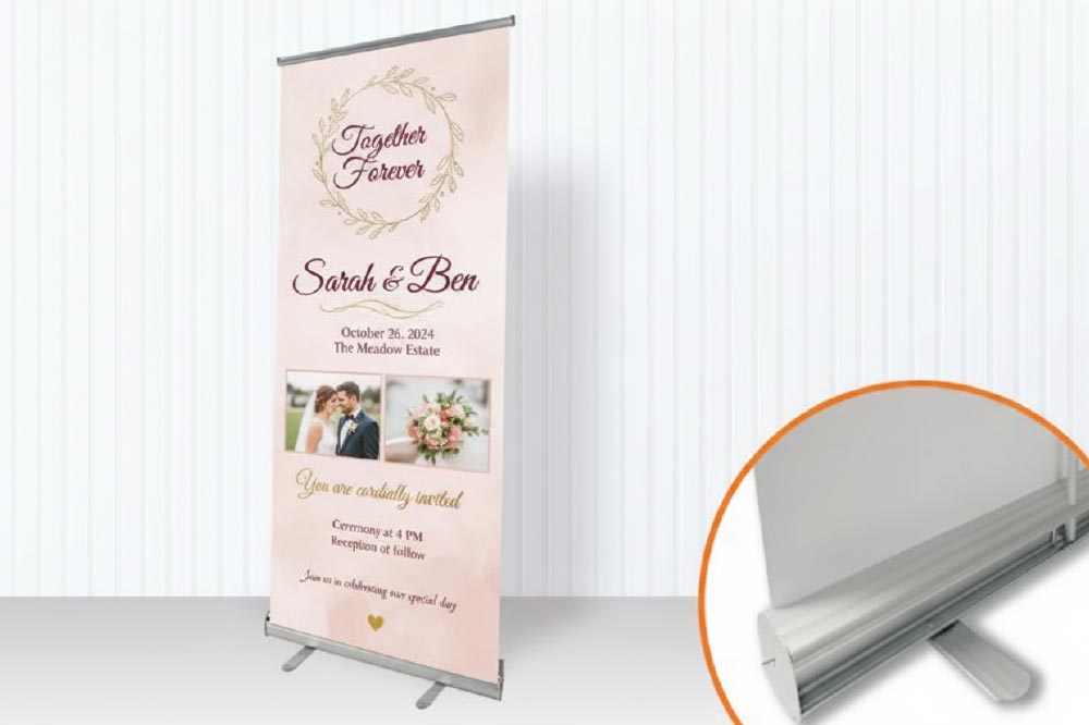 婚禮佈置-鋁合金易拉架-婚禮易拉架